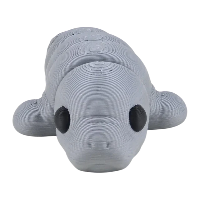 Gray articulated manatee
